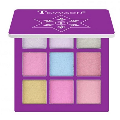 Purple-9 Colors Pro Eyeshadow Matte Shimmer