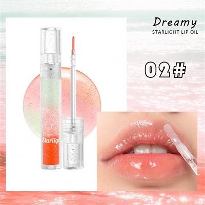 Lip Oil Balm Mirror Water Gloss Transparent Glass #2